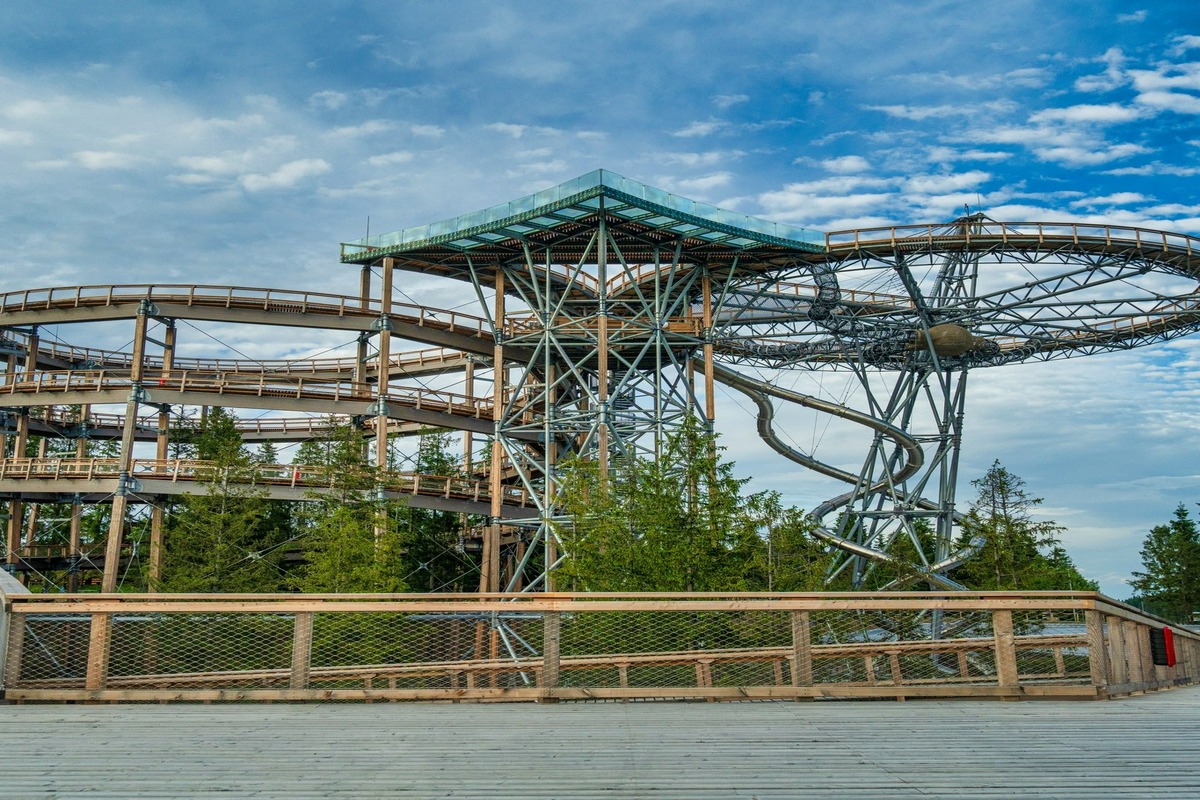 Sky Walk zjeżdżalnie