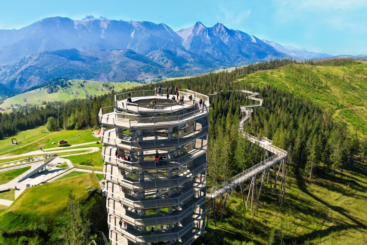 Bachledka widok wieży