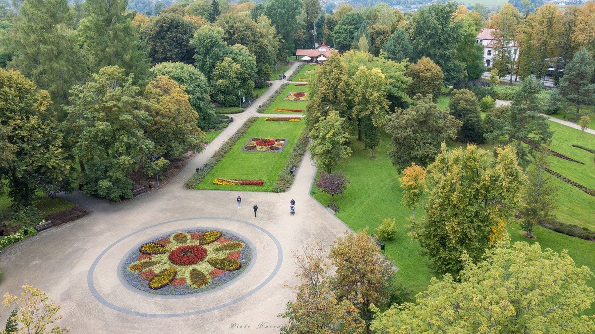 park zdrojowy rabka zdrój