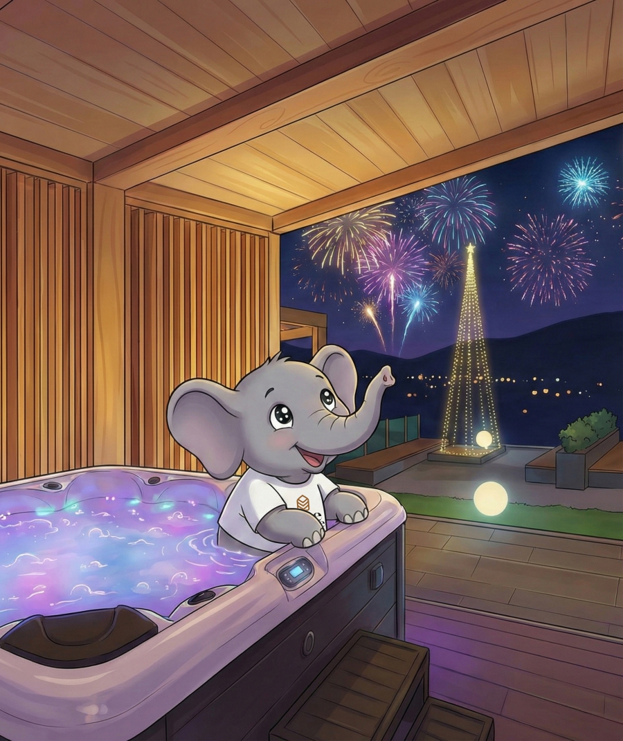 Bąbelki i sylwestrowa noc