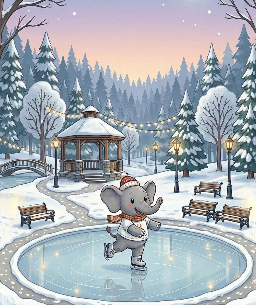 Soluś i Lodowe Akrobacje